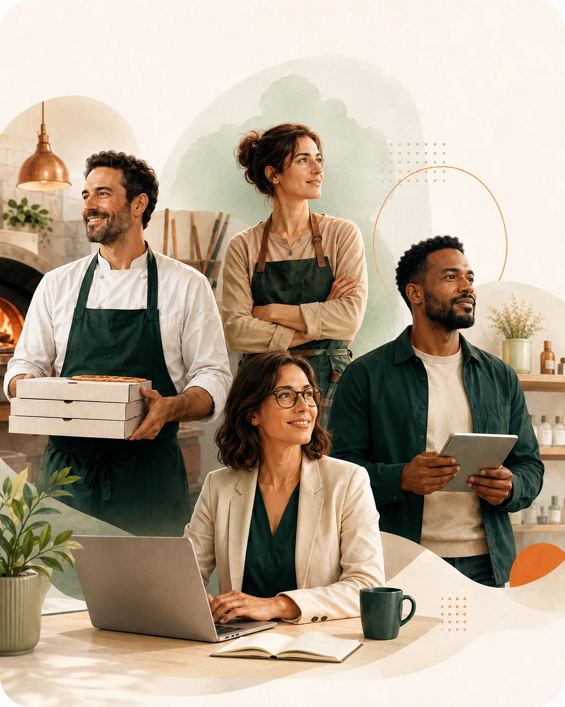Dirigeants, commerçants et artisans de TPE et PME